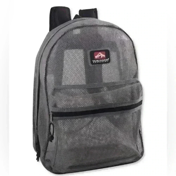 Trailmaker Mesh Backpack with zip front pockets (i24) - Picture 1 of 7